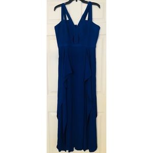 BCBG Maxazria Women's High Slit Gown/Dress